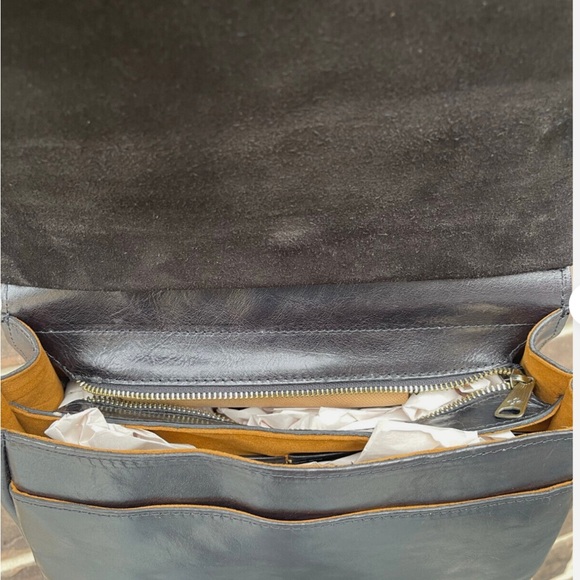 Patricia Nash Heritage Rust London Saddlebag Crossbody - Picture 7 of 16